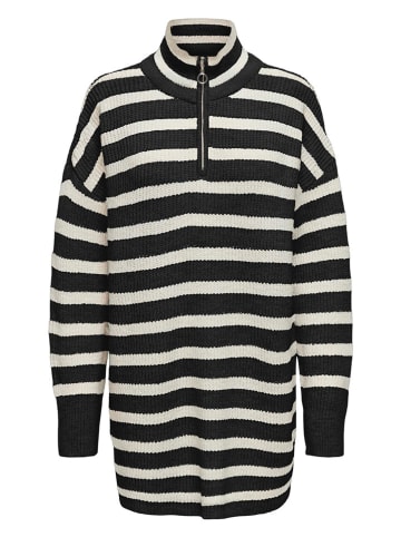 ONLY Pullover in Schwarz/ Creme