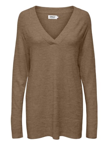ONLY Pullover in Braun