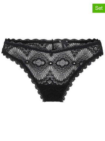 ONLY 2er-Set: Strings in Schwarz