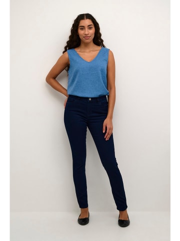 Kaffe Blousetop blauw