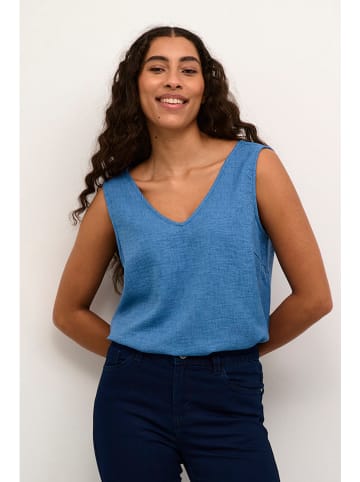 Kaffe Blousetop blauw