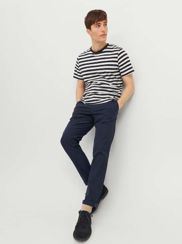 Jack & Jones Chinobroek "Marco" donkerblauw