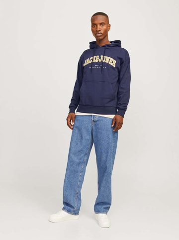 Jack & Jones Hoodie "Caleb" in Dunkelblau