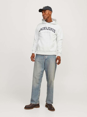 Jack & Jones Hoodie "Caleb" in Hellgrau