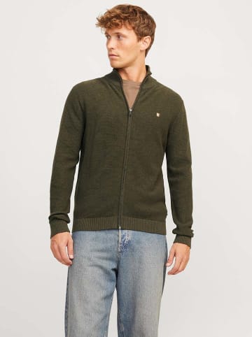 Jack & Jones Cardigan "Blurony" in Khaki