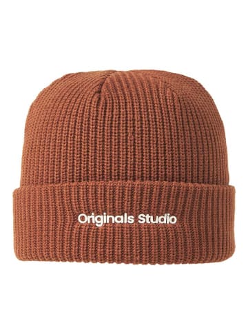 Jack & Jones Beanie "Vesterbro" in Hellbraun