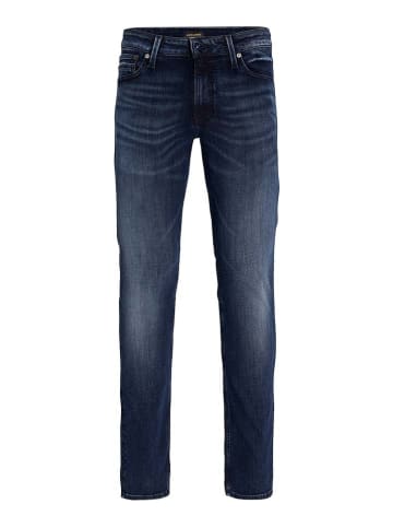 Jack & Jones Dżinsy "Glenn" w kolorze granatowym