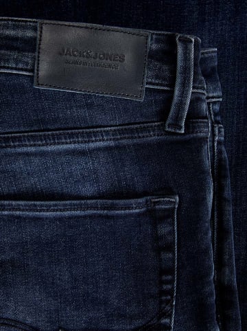 Jack & Jones Dżinsy "Glenn" w kolorze granatowym