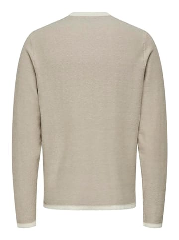 ONLY & SONS Pullover in Beige
