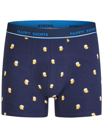 Happy Shorts 2er-Set: Boxershorts "Oktoberfest" in Blau