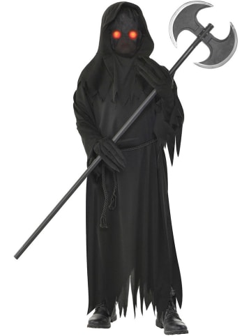 amscan 5-częściowy kostium "Glaring Reaper" w kolorze czarnym