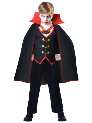 amscan 2tlg. Kostüm "Dracula" in Schwarz