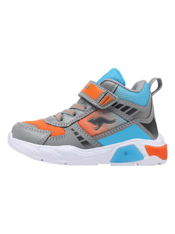 Kangaroos Sneakers "K-SLB Clave Mid EV" blauw/oranje