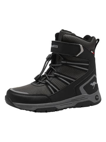 Kangaroos Kozaki zimowe "K-MJ Eldora EV RTX" w kolorze czarnym