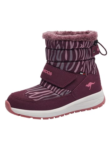 Kangaroos Kozaki zimowe "K-PE Marty RTX" w kolorze fioletowym