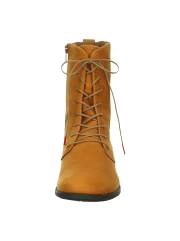Think! Leder-Boots in Gelb