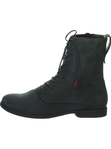 Think! Leder-Boots in Dunkelblau