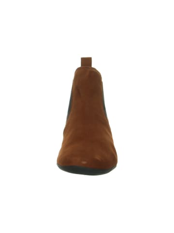 Think! Leren chelseaboots lichtbruin