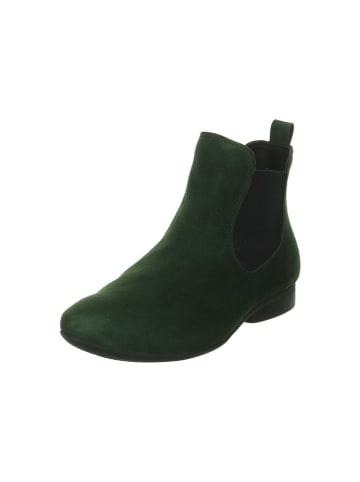Think! Leder-Chelsea-Boots in Grün