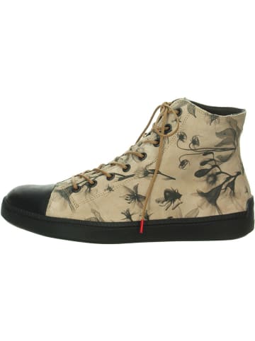 Think! Leder-Boots in Beige