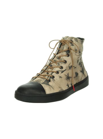 Think! Leder-Boots in Beige