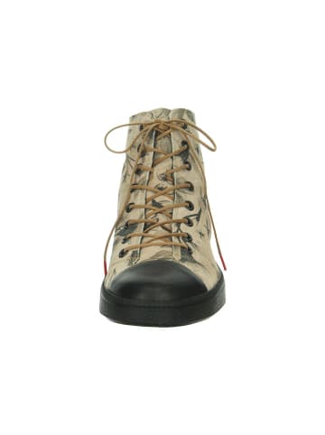 Think! Leder-Boots in Beige
