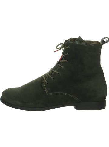 Think! Leder-Boots in Khaki