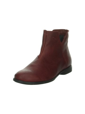 Think! Leren enkelboots bordeaux