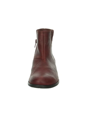 Think! Leren enkelboots bordeaux