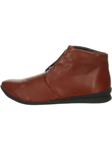 Think! Leren enkelboots bruin