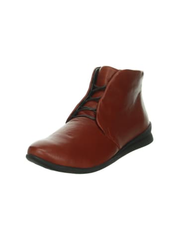 Think! Leren enkelboots bruin