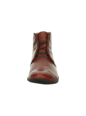 Think! Leren enkelboots bruin