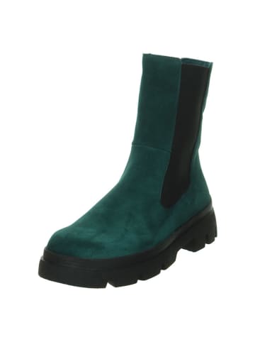 Think! Leren chelseaboots donkerblauw