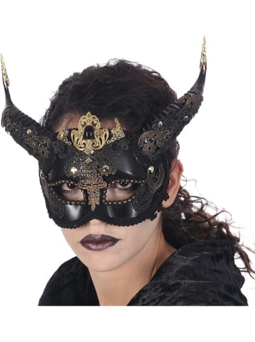 CHAKS Maska "Black Demon" w kolorze czarnym