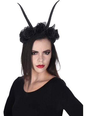 CHAKS Opaska "Devil Horns" w kolorze czarnym