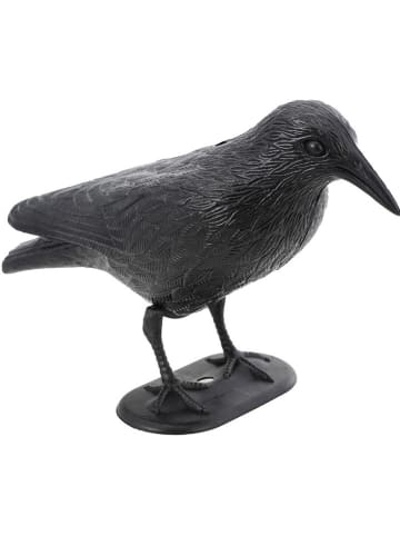 CHAKS Decoratief object "Raven" zwart - (B)32 x (H)20 cm
