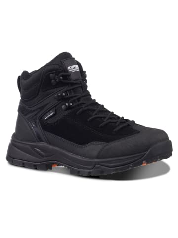 Icepeak Leren wandelboots "Abaco" zwart