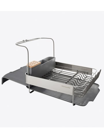 KitchenAid Abtropfgestell in Silber/ Grau - (B)61,5 x (H)37,5 x (T)38 cm