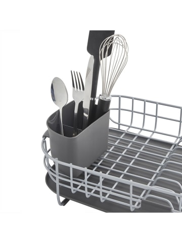 KitchenAid Abtropfgestell in Silber/ Grau - (B)44,6 x (H)15,9 x (T)32 cm