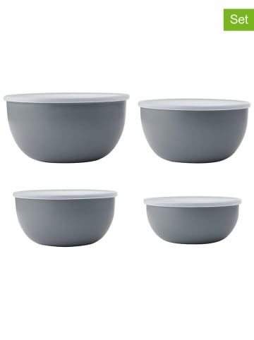 KitchenAid 4er-Set: Frischhaltedosen in Grau