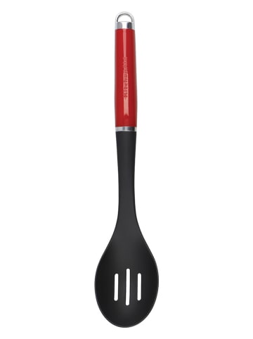 KitchenAid Schaumlöffel in Schwarz/ Rot - (L)34 cm
