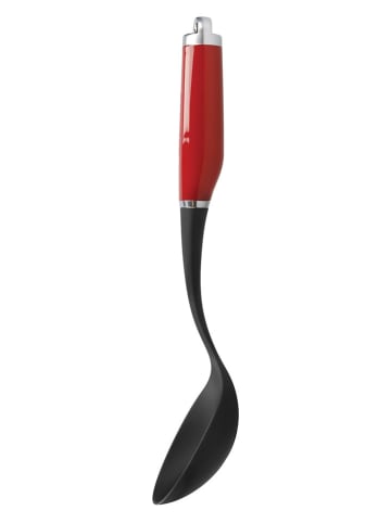 KitchenAid Schaumlöffel in Schwarz/ Rot - (L)34 cm