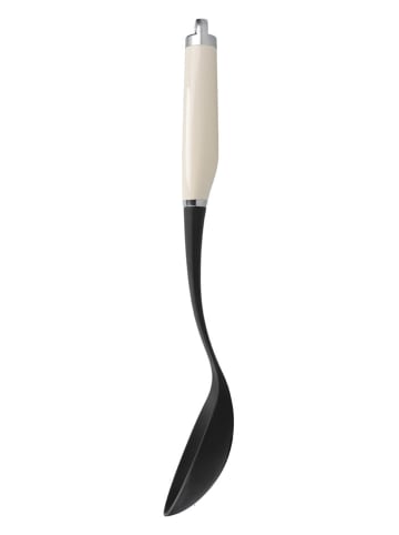 KitchenAid Schaumlöffel in Schwarz/ Creme - (L)34 cm