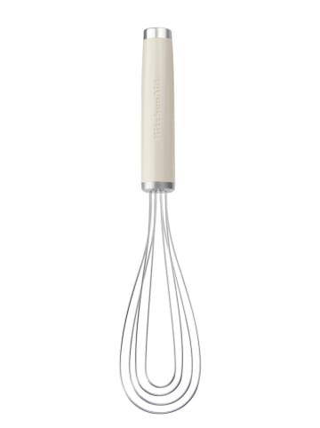 KitchenAid Flachschneebesen "Classic" in Silber/ Creme - (L)29 cm