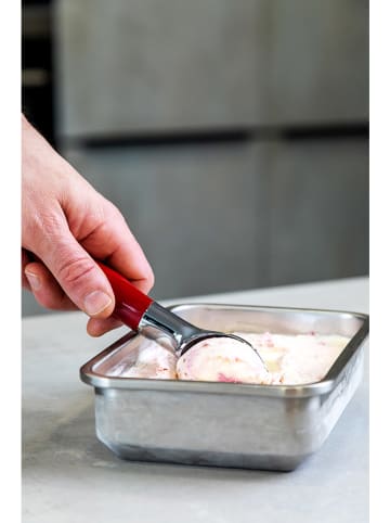 KitchenAid Eislöffel in Silber/ Rot - (L)21,5 cm