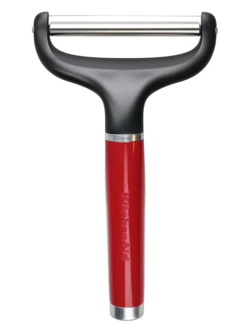KitchenAid Käsehobel in Schwarz/ Rot - (L)20 cm