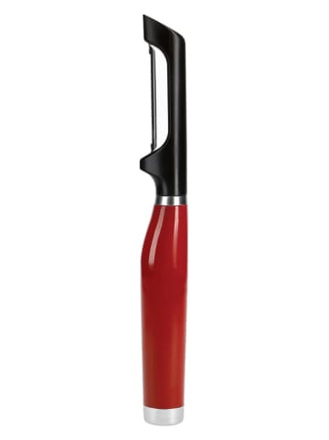 KitchenAid Schäler in Schwarz/ Rot - (L)22 cm