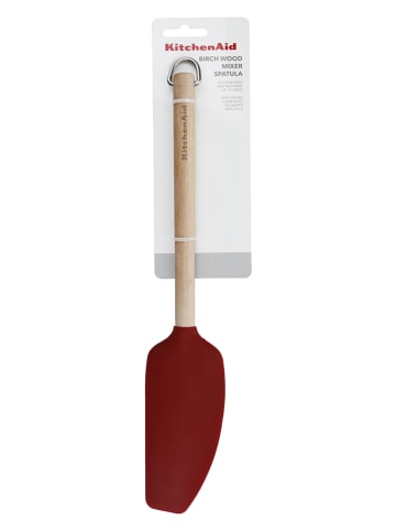 KitchenAid Teigschaber in Hellbraun/ Rot - (L)35,3 cm