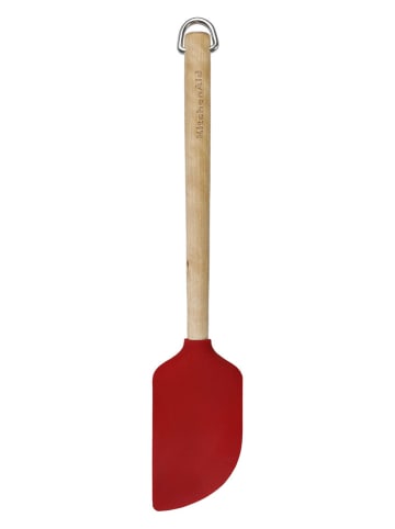 KitchenAid Teigschaber in Hellbraun/ Rot - (L)30 cm