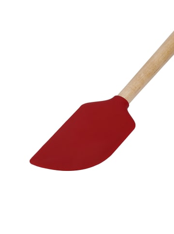 KitchenAid Teigschaber in Hellbraun/ Rot - (L)30 cm